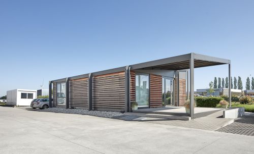 BATIMENT DE STOCKAGE DE CONTAINERS MOBILES